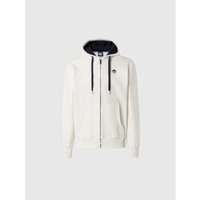 North Sails Tam Boy Fermuarlı Kapüşonlu Pamuk Erkek Sweatshirt