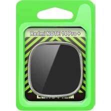 sbodurhome Xiaomi Redmi Note 14 Pro Plus Raze Metal Kamera Lens - Gümüş