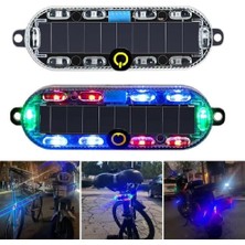 Antenci Powermaster PM-25928 Bisiklet-Motosiklet Solar Rgb Flaşör LED Işık