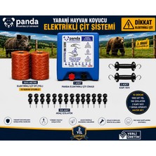 Pandagroup Eko Paket Elektirikli Çit Makinası Seti