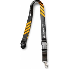 Crew Turk Lanyard 4 Sırma B-737 Sıyah