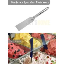 Jet's Home Dondurma Spatulası Paslanmaz Çelik Spatula Dondurma Kazıyıcı  No: 1 23X6,5 cm