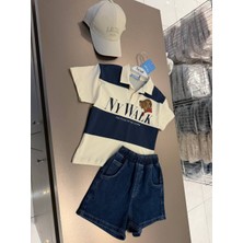 La'ciel Paris Erkek Çocuk Ny Polo Yaka Tshirt ve Ballon Şort Takım