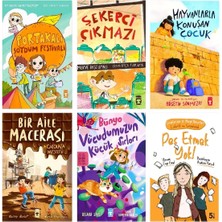 Timaş Çocuk 2 ve 3.sınıf Okuma Bünyo Vücudumuzun Küçük Sırları Şekerci Çıkmazı Aile Macerası Portakalı Soydum Hayvanlarla Konuşan Çocuk Pes Etmek Yok 6 Kitap