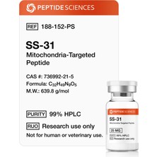 Peptide Sciences Ss-31 25MG
