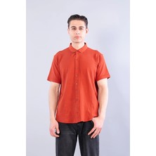 Mckanzie V7070 American Oxford Kısa Kol Gömlek