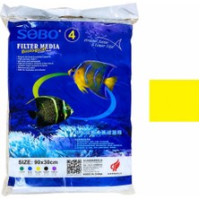 Sobo Biyolojik Filtre Süngeri 90X30X2 Sarı