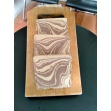 Öztecer Kışlık Kakaolu Tahin Helva 500 G - Kışlık Sade Tahin Helva 500 G
