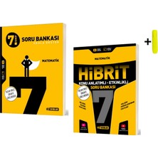 Hız Yayınları Hız 7. Sınıf Hibrit ve Soru Bankası Matematik Soru Bankası-Bağlam Temelli Sorular Maarif