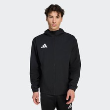 Adidas  ENT26 Aw Jkt Siyah - Beyaz Erkek Ceket JZ9101