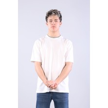 Mckanzie 2271 Baskı 3 O yaka 24*1 Süprem Oversize T-shirt