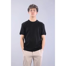 Mckanzie 4625 Modal Kumaş Omuz Trikolu O Yaka T-shirt