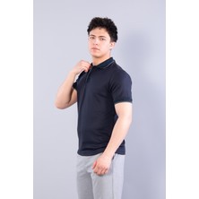 Mckanzie 4668 Yaka Kol Ucu Noktalı Modal T-shirt