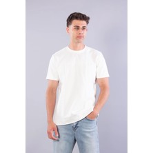 Mckanzie 8321 Sıfır Yaka İnterlok Kumaş Be Strong T-shirt