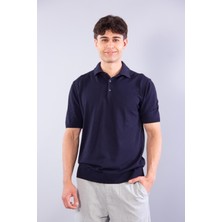 Mckanzie 10046 Polo Yaka Düğmeli Kısa Kol T-shirt