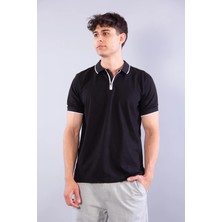 Mckanzie V7055 Polo Yaka Fermuarlı T-shirt