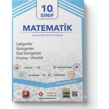 Sonuç Yayınları 10. Sınıf Matematik Kazanım Merkezli Soru Kitapçığı – Video Çözümlü – Yeni Nesil Ösym Tipi Sorular – Yenilenmiş Baskı