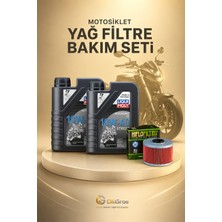 Cf Moto 250 Sr Filtre Yağ Bakım Seti Hiflo Liqui Moly Street OG004