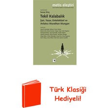 Metis Yayınları Tekil Kalabalık - Şair Yazar Entelektüel ve Anl... + Türk Klasiği Hediye
