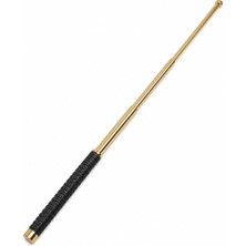 Silyon Askeri Giyim Sarı Metal Gövdeli Kaymaz Saplı Teleskopik Cop – 60 cm