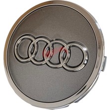 Asparts Audi A3 8V Jant Göbek Arması 2014 - 2020 (Füme) 8W0601170