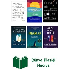 Domingo Yayınevi Matt Haig 6 Kitap Seti + Dünya Klasiği Hediye