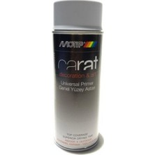 TŞT Motip Carat Sprey Boya Genel Yüzey Metal Yüzey Astar Gri Renk 400 ml