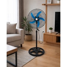 Grünberg VNT-001 18 Inç 85 W 3 Kademeli 5 Kanatlı Metal Pervaneli Ayaklı Vantilatör
