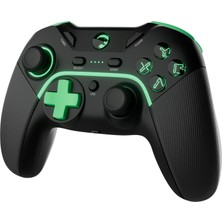 Gamepower Vitrus Hall Effect Joystickli Kablosuz Siyah Gamepad (2.4g/bluetooth) (Pc Uyumlu)