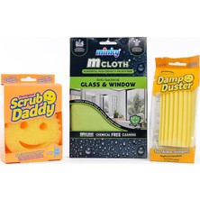 Scrub Daddy Cleanhub Araba Temizleme Seti Renkli Malzeme ile Ev ve Ofis Kullanımı İçin Yüksek Emicilik