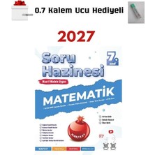 Nartest 2027 7. Sınıf Matematik Soru Hazinesi + 0.7 Kalem Ucu Hediyeli