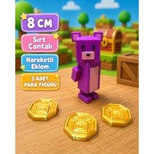 Vrd Chloe Super Bear Adventure Oynar Eklemli Tekli Figür Seti Özel Premium Renkler ve Diğer Hayvanlar (+ 3 Fiziksel Gold Oyun Coin)