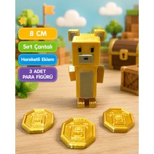 Vrd Chloe Super Bear Adventure Oynar Eklemli Tekli Figür Seti Özel Premium Renkler ve Diğer Hayvanlar (+ 3 Fiziksel Gold Oyun Coin)