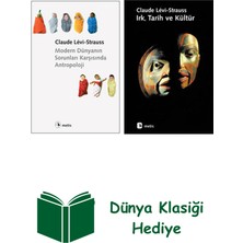 Metis Yayınları Claude Levi-Strauss 2 Kitap Seti + Dünya Klasiği Hediye