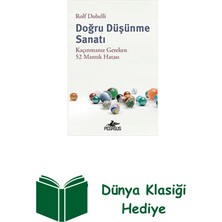 Pegasus Doğru Düşünme Sanatı - Kaçınmanız Gereken 52 Ma... + Dünya Klasiği Hediye
