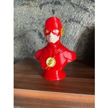 Riva Self The Flash Büstü - 3D Baskı Dc Comics Koleksiyon Figür Dekoratif Obje