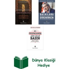 Remzi Kitabevi Onur Öymen 3 Kitap Seti + Dünya Klasiği Hediye