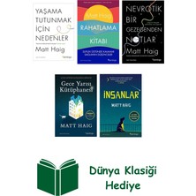 Domingo Yayınevi Matt Haig 5 Kitap Seti + Dünya Klasiği Hediye