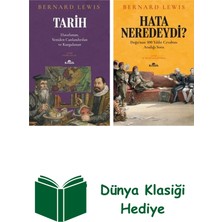 Kronik Kitap Bernard Lewis 2 Kitap Seti + Dünya Klasiği Hediye