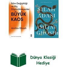 Timaş Yayınları Amitav Ghosh 2 Kitap Seti + Dünya Klasiği Hediye
