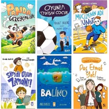 Timaş Çocuk 2 ve 3.sınıf Okuma Oyunla Tanışan Çocuk Balino Mucizenin Adı Umut Panda Gezegeni Şimdi Oyun Zamanı Pes Etmek Yok 6 Kitap Set