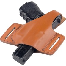 Eroğulları Yarım Kelebek Kahverengi Deri Kılıfı Sar9/glock/caniktp9
