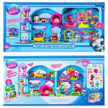 Littlest Pet Shop Minişler 596 Deluxe Oyun Seti 4 Lü Miniş Figür