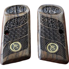 Browning Mod. 1910 (Kısa Belçika) 7,65 Kabzesi Ahşap Model 3