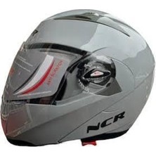 Ncr Kask Çene Açılır Visörlü 160 Ece Belgeli- Cool Gri