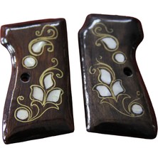 7,65MM Beretta Mod. 51 Kabzesi Ahşap Model 7