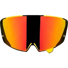 Ruroc Eox Vizör - Red Iridescent