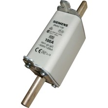 Siemens Sentron 3NA3130 Nh1 Bıçaklı Sigorta (Nh Fuse Link) – 100A, 500V Ac, Gg Orijinal 1ADET