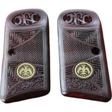 Browning Mod. 1910 (Kısa Belçika) 7,65 Kabzesi Ahşap Model 1