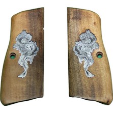 Browning Brownıng 9mm Kabzesi Ahşap Model 21